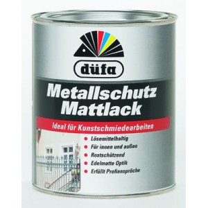 D&uuml;fa Kov&aacute;řsk&aacute; barva KL - Metallschutz-Mattlack 0,75 L