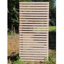 Dřevěná pergolová zástěna 200x100 cm (zahradní mříž, paravan)