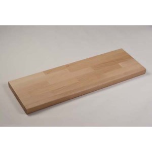Schodi&scaron;ťov&yacute; stupeň (n&aacute;&scaron;lap, stupnice) BUK AA cink 100 x 30 x 4 cm