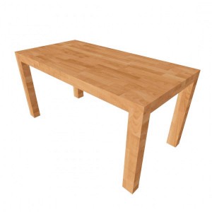 Bukov&yacute; j&iacute;deln&iacute; stůl DANARE (buk masiv) 160 x 80 cm