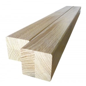 Sloupek 80x80x900 mm dub