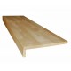 Renovační schodišťový stupeň (nášlap, stupnice) BUK AA cink 100x32x2 cm s nosem
