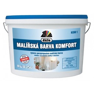 D&uuml;fa Mal&iacute;řsk&aacute; barva KOMFORT KOM1 b&iacute;l&aacute; 5 L/8 kg